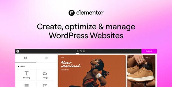 Elementor Pro 4.3.2 – WordPress Page Builder Plugin – Template Kits