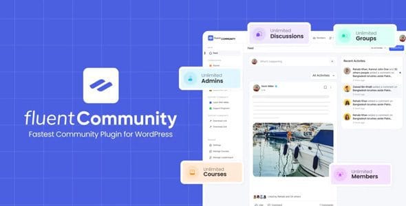 Fluent Community Pro 2.12.0 - WordPress Community Plugin