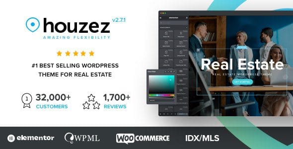 Houzez 4.4.3 – Real Estate WordPress Theme